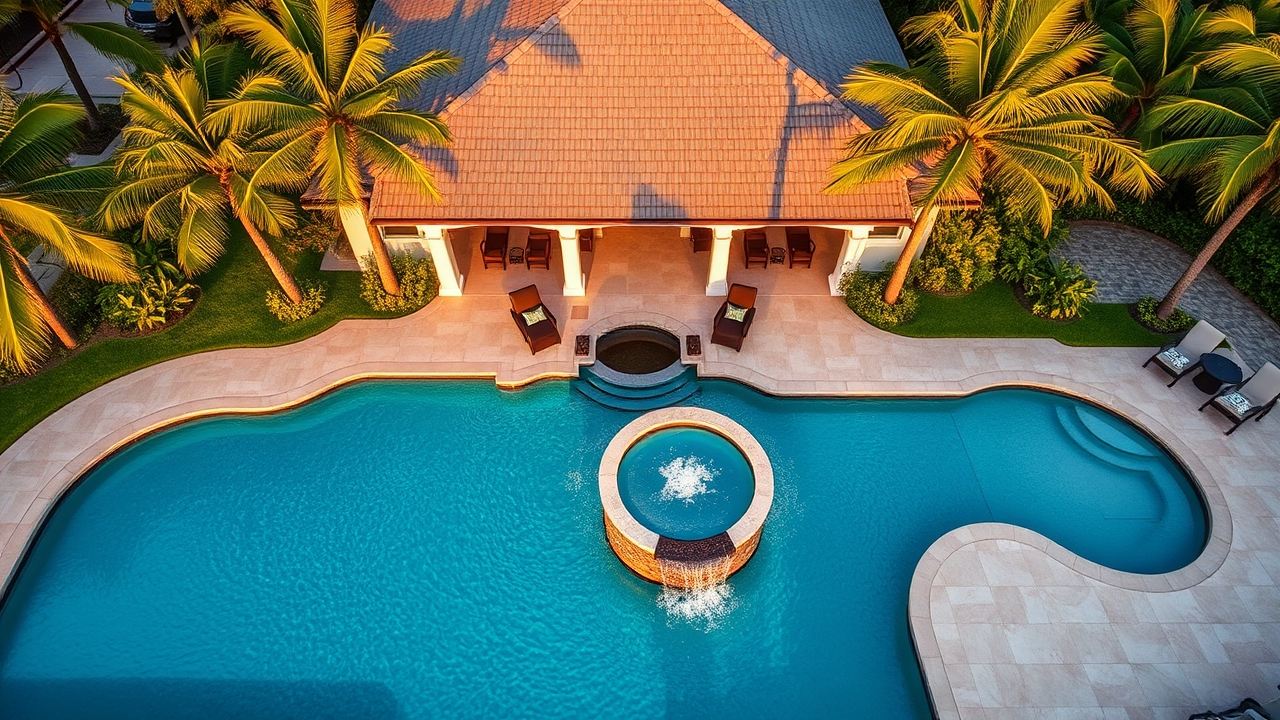 Renovated pool project